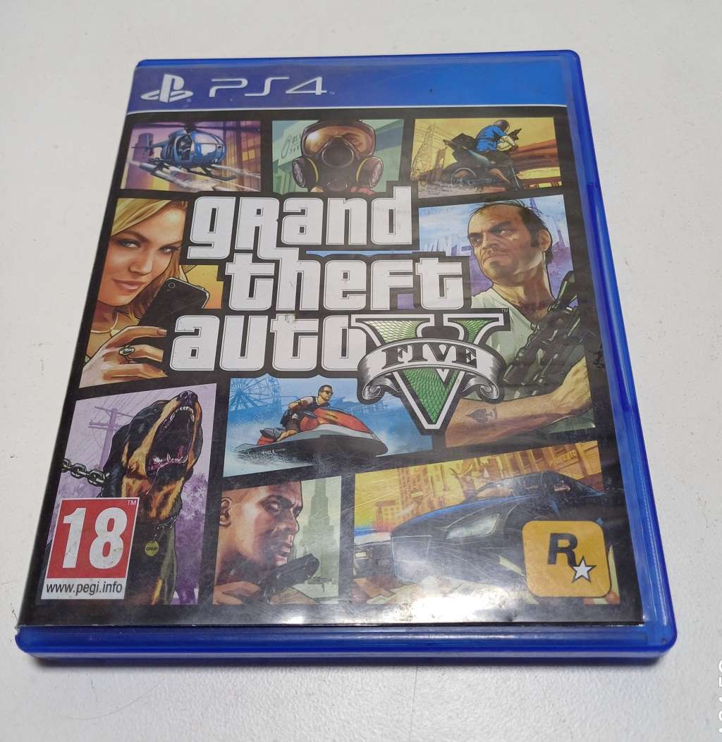 5 x Play Station 4 Assorted Games * FIFA 18 * Uncharted * Grand Theft Auto * SingStar * WeSing *